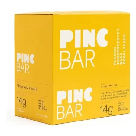 Barra de Proteína Pinc Bar display 12un 600g