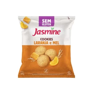 Biscoito Cookie Laranja e Mel sem Glúten Jasmine 120g