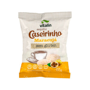 Biscoito Caseirinhos Sequilho Maracujá 100g – Vitalin