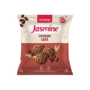 Biscoito Cookie Vegano Integral Café Jasmine 120g