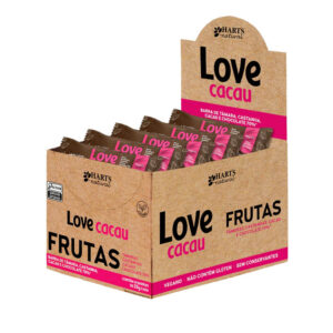 Harts – Barrinha de Cerais De Fruta Orgânica Love Cacau – Display 24x25g