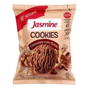 Jasmine Cookies Chocolate Com Gotas Integral 120g
