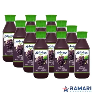 KIT C/12 SUCO DE UVA, PERA E MAÇÃ NATURAL 180ML NATURAL ONE LANCHEIRA