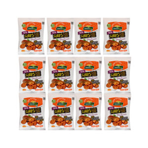 KIT 12 MINI CHIPS ARROZ INT. MILHO CHURRASCO S/ GLUTEN KODILAR 35g