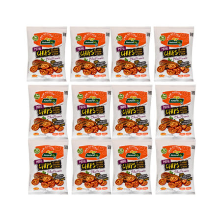 KIT 12 MINI CHIPS ARROZ INT. MILHO CHURRASCO S/ GLUTEN KODILAR 35g