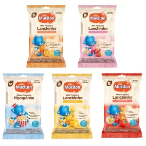 Kit 5 Mucilon Meu Primeiro Lanchinho Sabor Variado – Nestlé