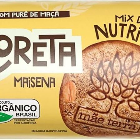 Mãe Terra Biscoito Maizena Integral 7 Grãos Orgânico Zooreta Pacote Tamanho: 110 G (Pacote De 1)